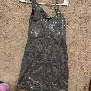 Express- sequin mini dress